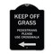 Signmission Lawn Boss Stake Kit Heavy-Gauge Aluminum Architectural Sign, 24" x 18", BS-1824-23888 A-DES-BS-1824-23888 - alternate 1